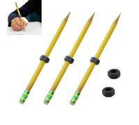 Generico Adhd Pencil -Threaded Pencil for Adhd, Silent Sensory Tool Stress Relief with Nut, Threaded Fidget Pen forADHD & Anxiety,School,Office,Home (3 Pcs)