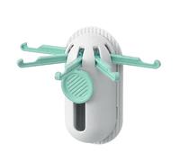 Generico Adhesive Wall Hooks - 5-Claw Telescopic Storage Organizer | ABS 6.8 Inches Orğanizer Rack, Removable Hanger For Bathroom Bedroom Living Room Entryway Apartment Towel Coat Key Use