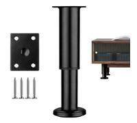 Generico Adjustable - Furniture Legs for Support | Height Modified Stand with Resilient Base & Noise Reduction for Nightstands, Tables, Chairs, Cabinets and Professional Home Utility