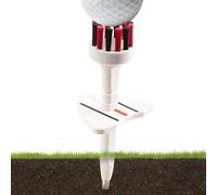 Generico Adjustable Golf Alignment Training Stick with Multi-Purpose Targeting Guide - Portable Swing Trainer for Hitting Mat, Practice Net, Driving Range, Improves Setup & Accuracy