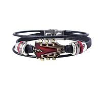 Generico Adjustable Leather Bracelets Men - Punk Wristbands For Men