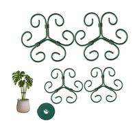 Generico Adjustable Monstera Stake - Portable Plant Support Holder, 4.1 Inches Stabilizer Plant Support, STEM Garden Decor, Indoor Use Flexible Design, Plants Accessory Climbing Supports for Home Use