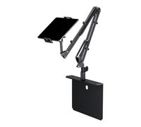 Generico Adjustable Phone Stand For Bed - Flexible Gooseneck Clamp Mount, Rotating Mobile Holder Arm, Desk Bed Frame Tablet Phone Stand Bracket For 4-12.9 Inch Devices Bedside Viewing Use Comfort