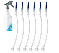 Generico Adjustable Spray Bottle Nozzle, 360° Rotating Spray Tops 6 Pieces For Bottles, Multi Purpose Adapter For Car Cleaning Auto Detailing Paint Watering Plants Gardening Perfume Household Use