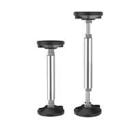 Generico Adjustable Stainless Steel Furniture Legs, Heavy Duty Support Poles, 14.96 20.47 Inches Compact Sturdy Multipurpose Cabinet Legs for Household and Own Furniture Projects