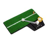 Generico Adjustable Swing Trainer - Golf Practice Simulator, 40 Inches Training Rod with Height Adjustment, Steel Swing Trainer, Golf Training Kit with Easy Setup, Practice Equipment for Golfers