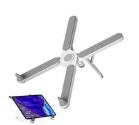 Generico Adjustable Tablet Stand, Portable Foldable Holder Mount with Multi-Angle Viewing, Compact and Lightweight Support for Desk, Travel, Dorm, School, Home Office, Drawing, and Work Setup