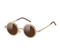 Generico Adjustable Tint Glasses, Round Sun Protection Driving Sunglasses, Fashionable UV Block Glasses for Traveling, Outdoor Sports, Road Trips, Beach Days 5.43x1.97 Inches