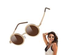 Generico Adjustable Tint Sunglasses, Round Polarized Eyewear, 5.43x1.97 inches Lightweight UV with Built-in ND Filter, Blocking Shades for Vacation, Sports Beach Travel Leisure Activities