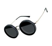 Generico Adjustable Tint Sunglasses, Rounded Sun Glare Reducer, Multi Functional Eyewear Accessory, 9 Gear Dimming Shades, Ideal for Outdoor Adventure and Travel Wear, 5.43x5.98 inches