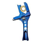 Generico Adjustable Wrench - 6-75mm Large Opening Spanner | Short Handle Wide Jaw Wrench with Aluminum Alloy Construction for Drain Pipes, Kitchen Bathroom Washbasin Sink Pipe Faucet Bicycle