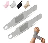 Generico Adjustable Wrist Wraps with Thumb Loop, Elastic Compression Wrist Support Sleeve, Comfortable Flexible Brace for Fitness, Typing, Gaming, Daily Wear Use, Unisex for Left And Right Hands