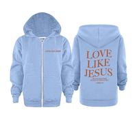 Generico Adolescente Ragazze Felpa con Cappuccio Leggera da Bambine Pullover Ampia Sweatshirt Calda per Sportswear Solid Color/Print lescenti Regalo Tutti I Giorni Usura