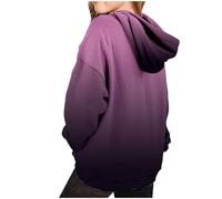 Generico Adolescente Ragazze Felpa con Cappuccio Senza Girocollo Autunno Inverno Felpe a Maniche Lunghe Giacca alla Moda Taglia Hoodie Tinta Unita Cerniere Primaverili per Tutti I Giorni Usura