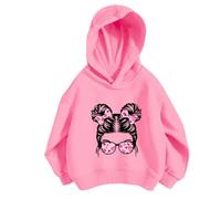 Generico Adolescente Ragazze Felpa con Cappuccio Senza Girocollo Top Teenager Classics a Maniche Lunghe Casual Scuola Cappotto Comfort e Calore alla per Tutti I Giorni Usura
