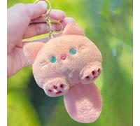 Generico Adorabile Ciondolo Portachiavi a Forma di Gattino Che squittisce e Si appende alla Macchina 661