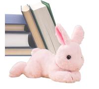 Generico Adorable Bunny Plush, Cute Stuffed Animal, 14.17x5.91 Inches Hug Pillow with Soft Fabric, Holiday Home Decoration, Kids Huggable Toy with Soft Build, Sofa Bed Cushion for Playtime and Rest