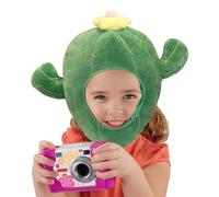 Generico Adorable Cactus Headgear Costume Hats, Portable Novelty Plush Festival Celebration Cosplay Headwear, Compact Funny Cartoon Cactus Hat for Holiday Supplies, Adults and Kids