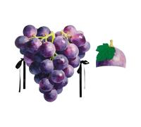 Generico Adult Grape Fruit Costume, Hilarious Food Theme Outfit | Attention