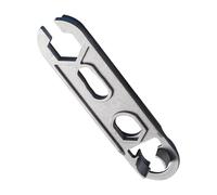 Generico Aerator Wrench, Ergonomic Faucet Aerator Repair Key, Portable Aluminum Alloy Plumbing Tool for Shower Kitchen Home Hotel Apartment Clogged Stuck Plumber