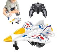 Genérico Aereo telecomando,Aereo di controllo remoto | Giocattolo aereo RC | Aereo RC RC Aereo acrobatico telecomandato con luci e musica con luci e musica per adulti