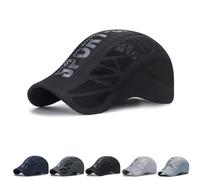 Generico Aeromesh Sport cap 2.0, Breathable Mesh Stead Hat, Low-Profile Fit, Adjustable Buckle Breathable Performance Mesh Outdoor cap (Black)