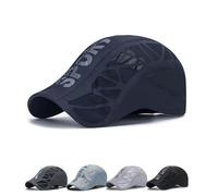 Generico Aeronash Sport cap,Ultra-Breathable Performance Mesh cap,Drying Fabric Machine Washable Sports Caps for Men & Women (Dark Gray)