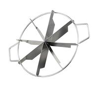 Genérico Affettatrice per torta Slicer, Slicer per cheesecake | Utensile da taglio per torta in acciaio inossidabile,Strumento per pressa per pizza per formaggio non rotondo