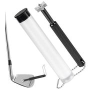 Generico Affilatore Ferri da Golf - Utensile in Lega di Alluminio per Affilare Solchi Wedge,Accessorio Regolabile per Pulizia Attrezzatura da Golf Regalo per Uomini Donne Ragazzi