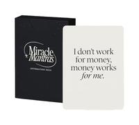 Generico Affirmation Cards Women - 60-Piece Daily Inspirational Card Set, Mindfulness and Motivational Tools for Meditation, Friends, Birthday, Mother's Day, Christmas 12x7.5cm