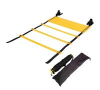 Generico Agility Ladder Speed Training Equipment, Football Fitness Exerciser with Instant Set-Up, Storage Bag Included for Sports Soccer Tennis Basketball Hockey Badminton Conditioning Workouts