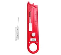 Generico Ago da Cucito Automatico - Strumento per Infilare Macchina da Cucire 4 in 1 con Righello Incorporato, Lente d'Ingrandimento E Guida per Cucitura Magnetica, per Infilare Anti-puntura per P