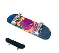 Generico Ahorn Finger Skateboard - Mini Fingerboard, Creative Hand Toy | Durable Maple Wood Deck 3.85x1.1 Inch, Fun Stress Reliever, Desk Toy, Party Favor Birthday Gift Children Teens Boys