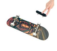 Generico Ahorn Finger Skateboard - Mini Fingerboard, Creative Hand Toy | Durable Maple Wood Deck 3.85x1.1 Inch, Fun Stress Reliever, Desk Toy, Party Favor Birthday Gift Children Teens Boys