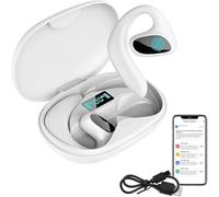 Generico Ai Translation Earbuds Real Time,144 Language Translator Earbuds with APP,Seamless Translator Headphones for Travel Business Learning, iOS & Android Support (White)