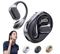 Generico AI Translation Wireless Bluetooth 5.4 Headphones, Support 140 Languages Translation Real Time Translator Earbuds, Support Playing Music Phone Calls for Outdoor Commuting And Exercise (Black)