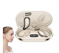 Generico Ai Translator Earbuds, Language Translation Headphones, Smart Translator Pods, Real-Time Voice Recognition, 144 Languages Supported, for Travel Learning, Compact, White, 1 Pair