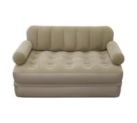 Generico Air Couch - pieghevole portatile da esterno con testiera e pompa 'acqua, con poltrona lounge con valvola a tenuta stagna della pompa d'aria | pieghevole per divano da campeggio gonfiab