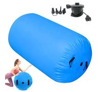 Generico Air Gym Barrel - Rullo Gonfiabile, Attrezzatura Flic Flac con Pompa per Esercitarsi in Equilibrio, Flessibilità Ed Esercizi per La Palestra in Casa, Lo Yoga