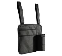 Generico Airplane Seat Organizer - Seat Back Storage Bag | Foldable Lightweight Storage Airplane Pocket, For Tablet Passport Phone Travel Flying Trip Train Bus Car Home