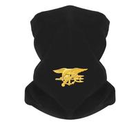 Generico Ala d'aquila con spada Emblema Foulard antivento Maschera Collo Gauter Cappello da donna Copricapo Outdoor Tieni caldo Inverno Molto