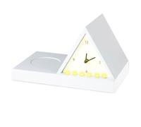 Generico Alarm Clock Light | Ergonomic Bookmark Display - Triangle Book Holder with Cup Storage - for Men Women Friend Teacher Student Writer Lover Bedroom Workplace Counter Reading