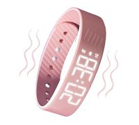 Generico Alarm Watch, Vibrating Alarm Clock, 01.05x12.05 Inches, Adjustable Silent Smartwatch, Digital Wristband for Deep Sleepers, Travel School Sports Outdoor Use, Women Men Kids Teens Heavy