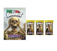 Generico ALBUM SKIFIDOL ITALIAN BRAINROT ALLUCINAZIONE COSMICA + 3 bustine da 14 carte l'una di cui 2 HOLO rare ogni bustina. SERIE BETA SKIFIDOL ITALIAN BRAINROT