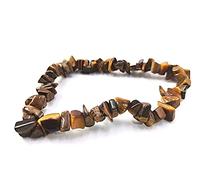 Generico ALCHIMIA- Bracciale chip pietra vera naturale Occhio di Tigre