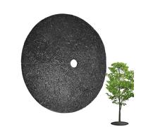 Generico Alfombrilla De Acolchado para Árboles - Cubierta Reutilizable De Tejido No Tejido De Alta Resistencia | Protector para - Control De Malas Hierbas En Paisajismo Y Jardinería