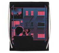 Generico Alfred Hitchcock - Rear Window Borsa Da Palestra Nera Borsa Sportiva Riutilizzabile In Cotone