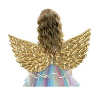 Generico Ali da Angelo Costume da Angelo Ali Piumate per Bambini Ali Angelo Costumi Accessori Costume da Angelo Ali Angelo Bianche per Karneval Cosplay