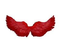 Generico Ali d'angelo piume ali d'angelo cadute ali d'angelo costume di piume d'angelo con cinghie elastiche colore brillante costume leggero Cosplay ali fotografia puntelli