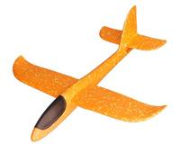 Generico Aliante In Schiuma - Aeroplano Da Lancio Resistente | Aereo Giocattolo 48cm Per Bambini 4-10 Anni | Gioco Sport All’Aperto, Facile Da Montare, Leggero, Regalo Divertente Ragazzi E Ragazze